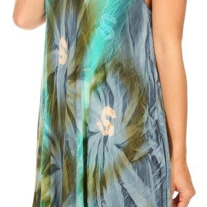 Sakkas Womens Starlight Caftan Tank Dress/Cover Up